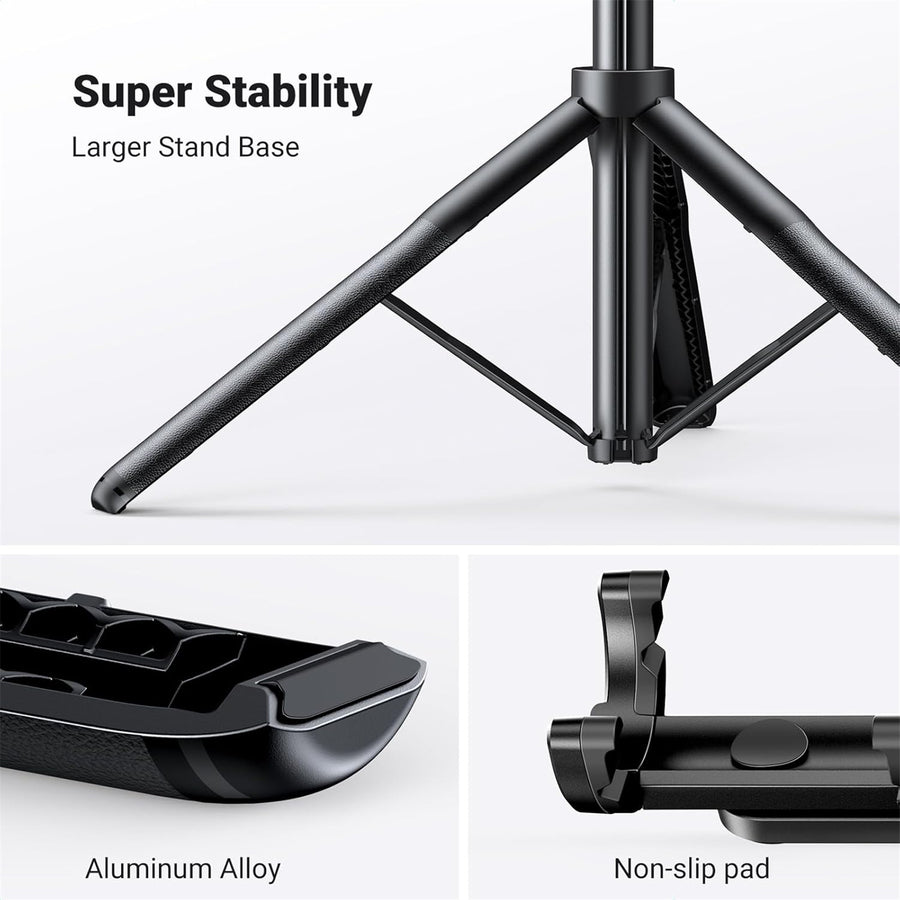 UGREEN UG-15062 Selfie Stick Tripod with Bluetooth Remote