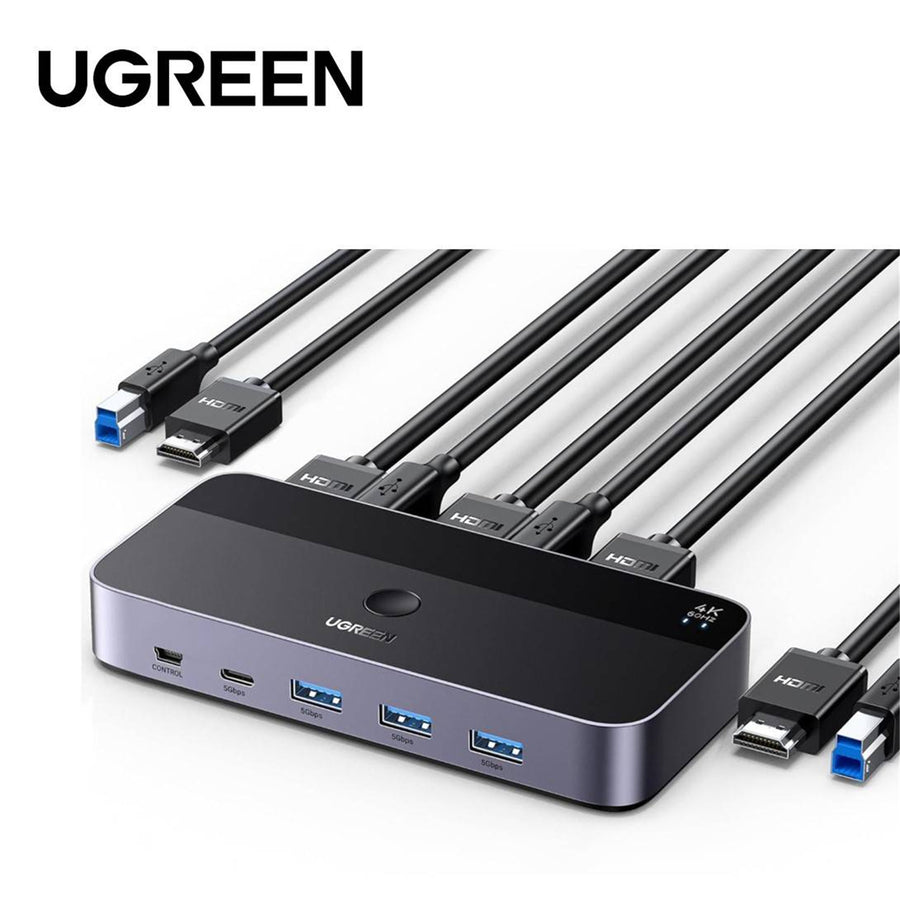 UG-15707 - UGREEN HDMI KVM Switch 2 In 1 Out