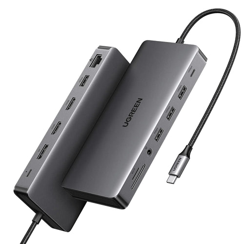 UGREEN Revodok Pro 313 13 in 1 USB C Triple Docking Station 100W PD 2 HDMI 1 PD 10Gbps