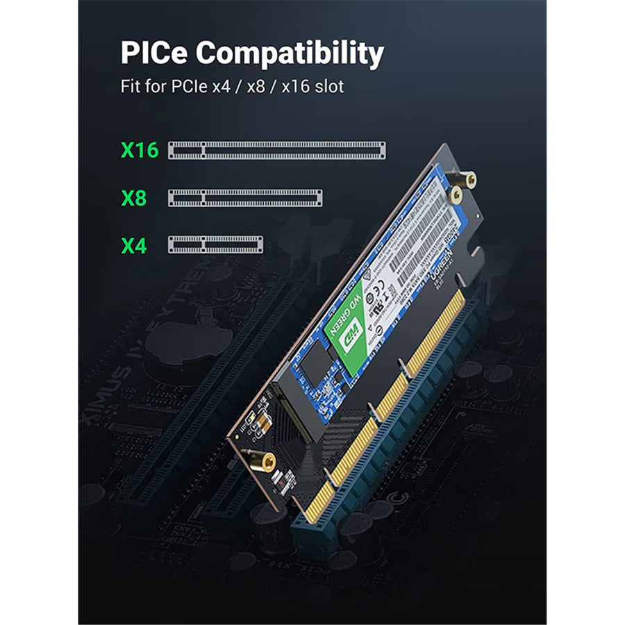 UGREEN UG-30715 PCIe 4.0(16 ) to M.2 NVMe Expansion Card