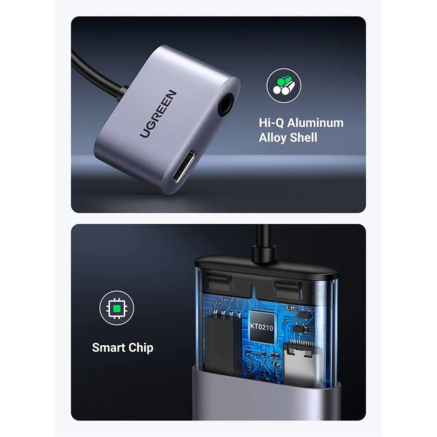 UG-60164 - UGREEN USB-C to 3.5 Audio Adapter with PD