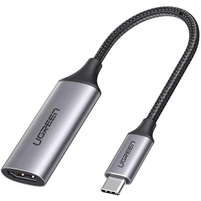 UGREEN UG-70444 USB-C to HDMI Adapter Cable 4K60Hz Aluminum Type C Thunderbolt 4/3 Converter Male to Female Compatible with iPhone 16/15 Pro Max Plus, iPad Mini Air, MacBook Pro, Galaxy S24Ultra, iMac XPS 17