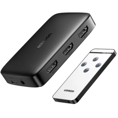 UG-80125 - UGREEN HDMI Switcher 3 In 1 Out  4K 30HZ