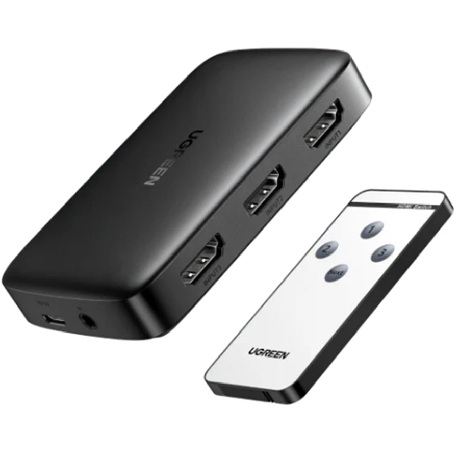UG-80125 - UGREEN HDMI Switch 3 In 1 Out 4K 30HZ