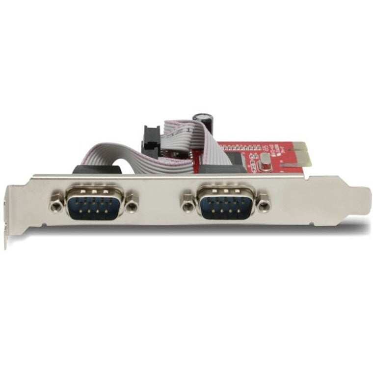 Unitek Y-7504 - 2 Port Serial PCI-E Card Includes Low Profile Brackets