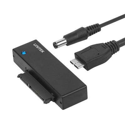 Unitek Y-1039 - USB 3.0 to SATA 6G Converter Super-Speed 5Gbps Supports 2.5 3.5'' HDD SATA & SSD HDD.