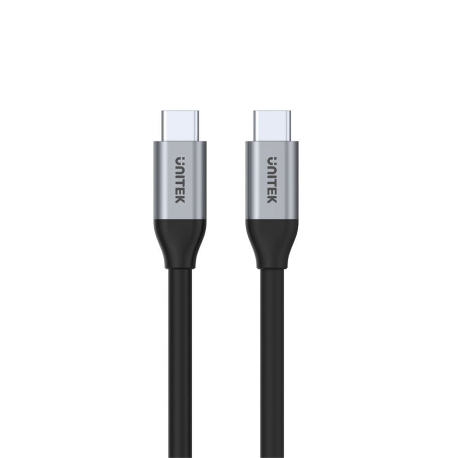 Unitek C14082ABK - 1m USB-C to USB-C 3.1 Gen2 Cable for Syncing & Charging. Supports up to 100W USB PD.