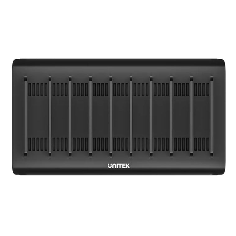 Unitek P1230C - Charge 10-Port 240W Smart Charging Station. Supports 8x USB-C & 2x USB-A