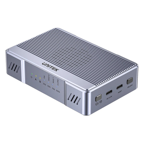 Unitek SolidForce S1247A 20Gbps Dual Bay Raid M.2 SSD Enclosure