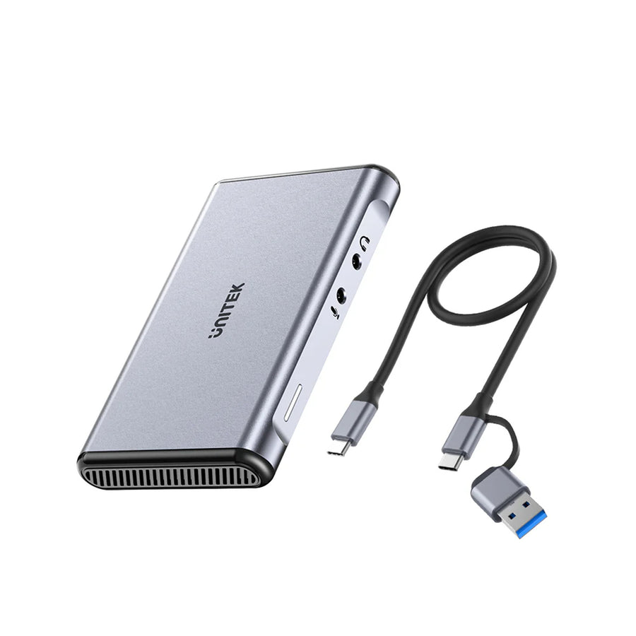 Unitek V1177A - Dual 4K HDMI Video Capture Card w/ Loop-out. Capture & Stream Instantly.