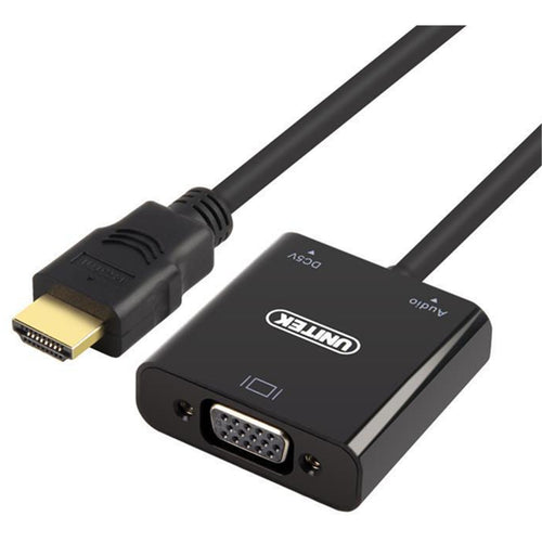 Unspecified Y-6333 - Unitek HDMI Type A (M) to VGA (F) Adapter Cable