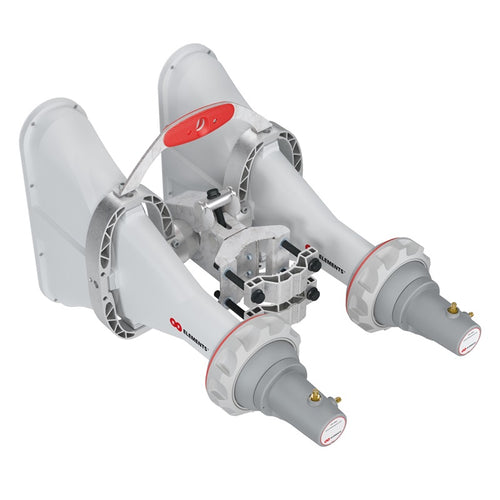 AH60-4X4-SMA - RF Elements 60deg 4x4 5180 - 6000 MHz Asymmetrical Horn Antenna AH60-4X4-SMA