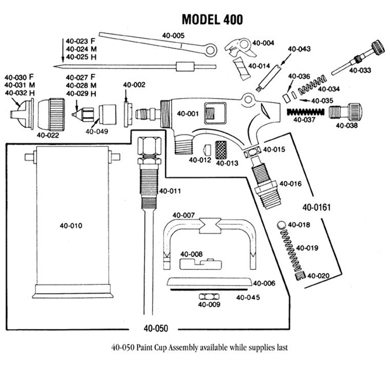 Badger 40-002 - BADGER 400 WINDBLECH