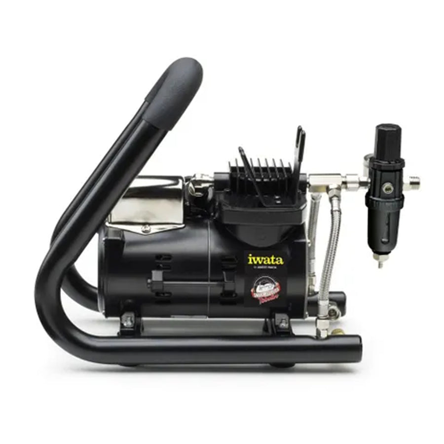 IS875HT - IWATA AIRBRUSH COMPRESSOR SMART JET PLUS HANDLE TANK