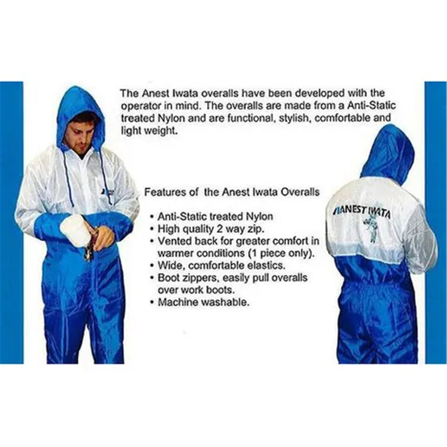 SPRAYSUIT3XL - IWATA SPRITZSCHUTZANZUG NYLON 1-TEILIG MIT KAPUZE 3XL