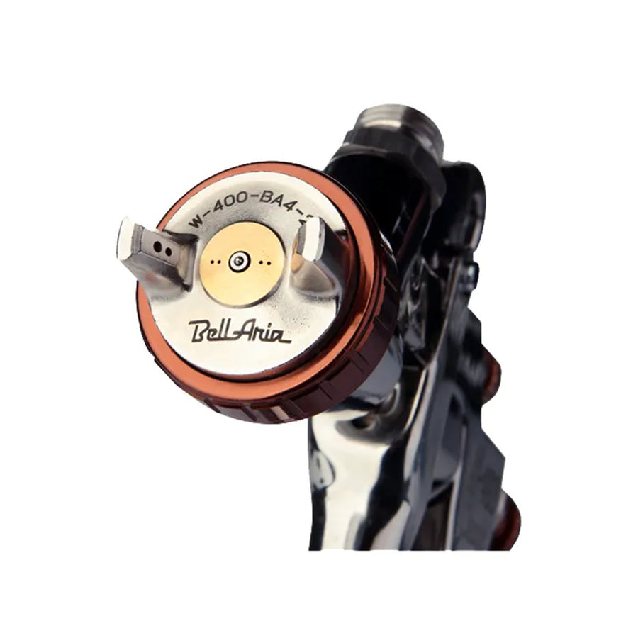 W400BA134GC - IWATA GRAVITY SPRAYGUN W400 BELL ARIA 1.3MM + 600ML POT