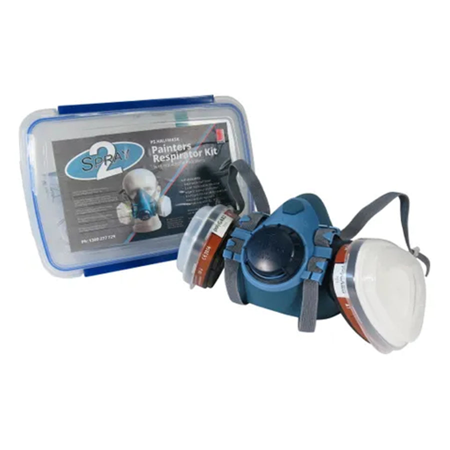 PS.HALFMASK - IWATA 2SPRAY HALFMASK PAINTING / SPRAY PAINTING RESPIRATOR KIT
