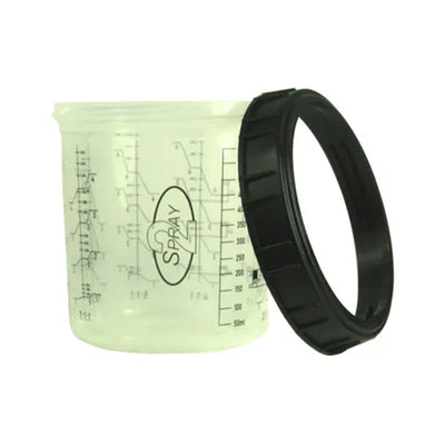 PS.R2SOUTERCUP650 - IWATA 2SPRAY R2S OUTER CUP AND LOCKING RING 650ML