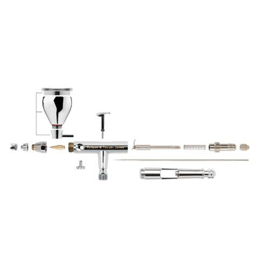 IWATA GRAVITY AIRBRUSH ECLIPSE TAKUMI SIDE FEED DUAL ACTION 0.35MM