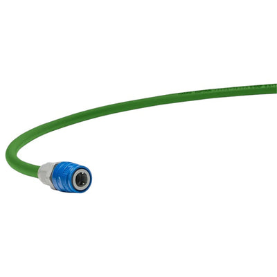 GH.12 - IWATA FLEXIBLE GUN HOSE & QR FITTINGS 1.2M FOR AIRFED MASK