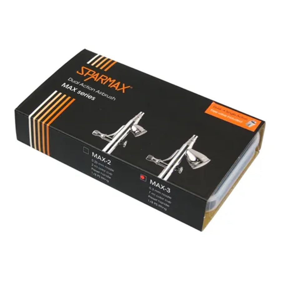 IWATA SP.MAX3 - SPARMAX GRAVITY AIRBRUSH MAX-3 0.3MM WITH PRE SET HANDLE