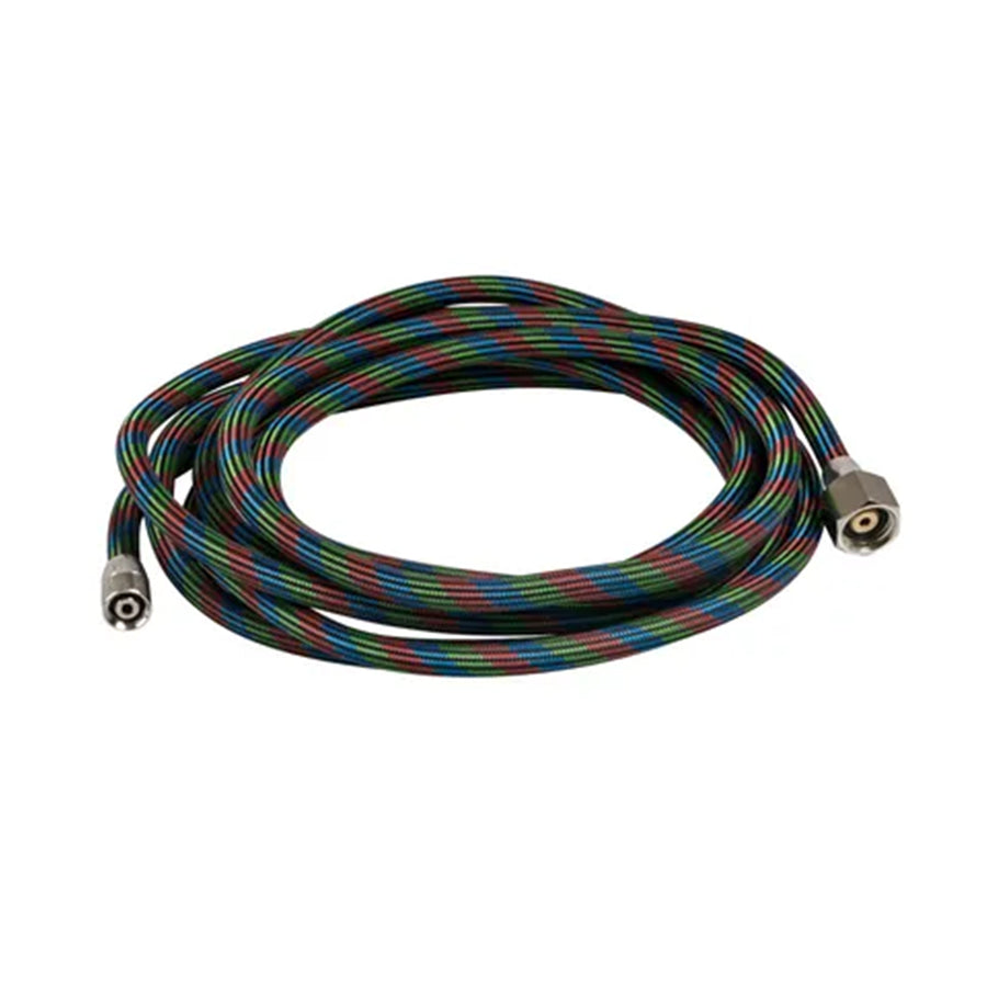 BT010 - IWATA AIRBRUSH-SCHLAUCH GEFLOCHTEN 3M 1/4" X 1/8" ANSCHLÜSSE