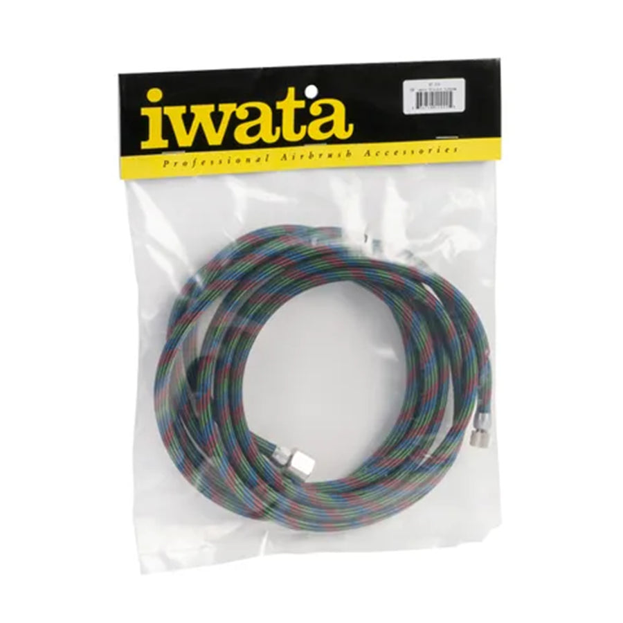 BT010 - IWATA AIRBRUSH-SCHLAUCH GEFLOCHTEN 3M 1/4" X 1/8" ANSCHLÜSSE