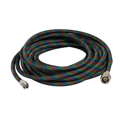 BT020 - IWATA AIRBRUSH HOSE BRAIDED 6M 1/4" X 1/8" CONNECTIONS