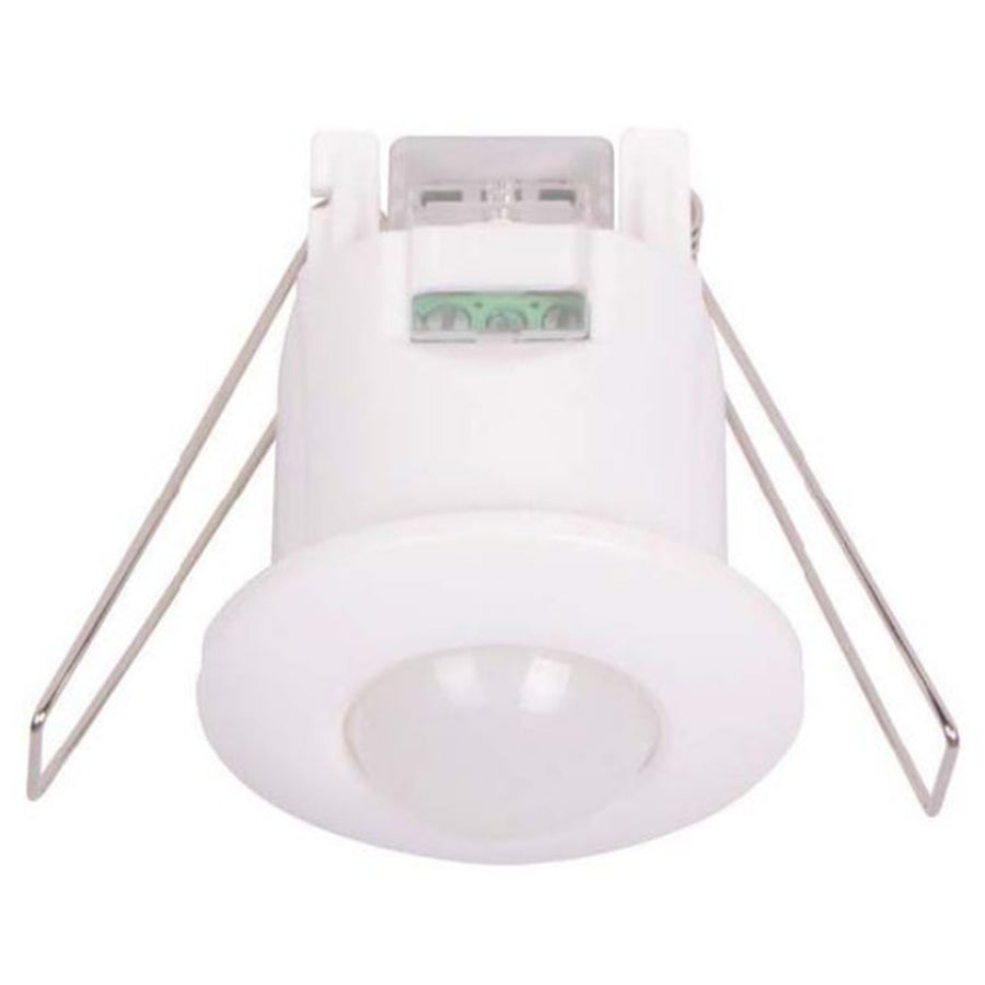 HOUSEWATCH 55-305 - Infrared Motion Sensor Recessed 41mm Cut Out. 360 Degree Detect Angle. Up to 6m