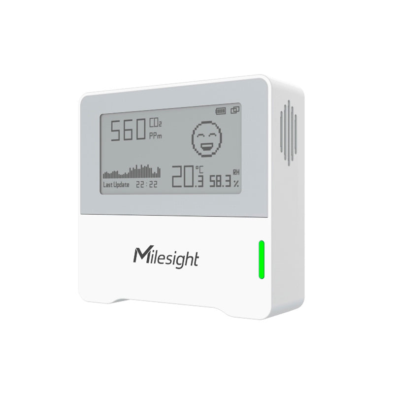 Milesight IoT AM103-915M - Milesight LoRaWAN IoT AM103 Indoor Ambience Monitoring Sensor - Temp, Humidity and CO2