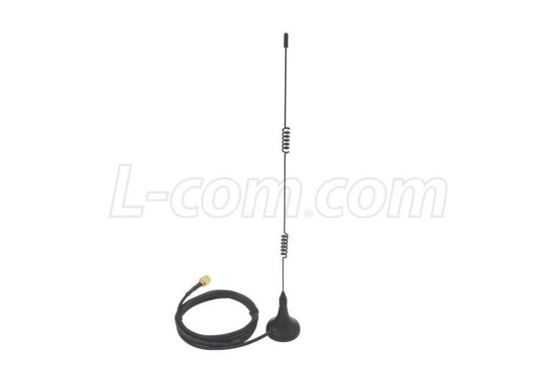 L-com ANT-15 - 2.4GHz 7dBi RP-SMA Magnetic base Omni Antenna RE07U-RSP