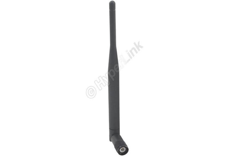 L-com ANT-73 - 2.4GHz/5GHz Dual Band TNC Rubber Duck Antenna HG2458RD