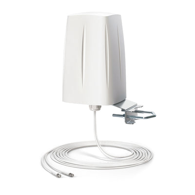 AOLM2 - QuWireless QuOmni 4dBi 4G/LTE MIMO 2x2 Antenna with 5m Coax and SMA-Male Connectors