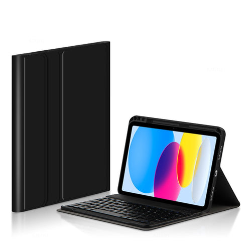 Bluetooth Keyboard with Leather Folio for iPad 11 (A16)