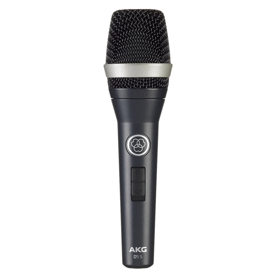 AKG D5S - PROFESSIONAL DYNAMIC VOCAL MIC W/SWITCH