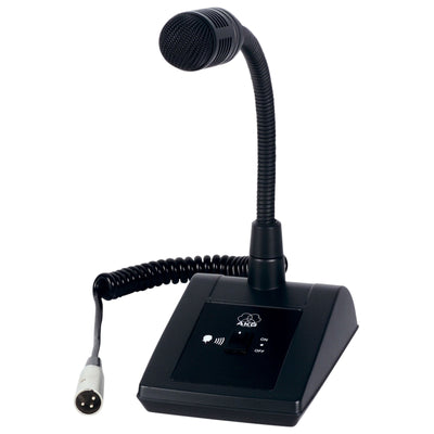 AKG DST99S - DESKTOP PAGING MIC WITH BASE AND SWITCH