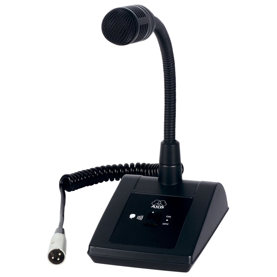 AKG DST99S - DESKTOP PAGING MIC WITH BASE AND SWITCH