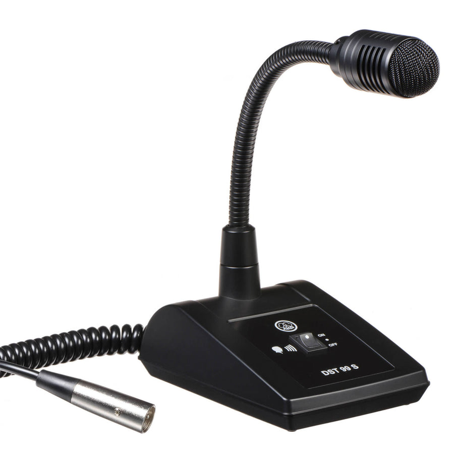 AKG DST99S - DESKTOP PAGING MIC WITH BASE AND SWITCH