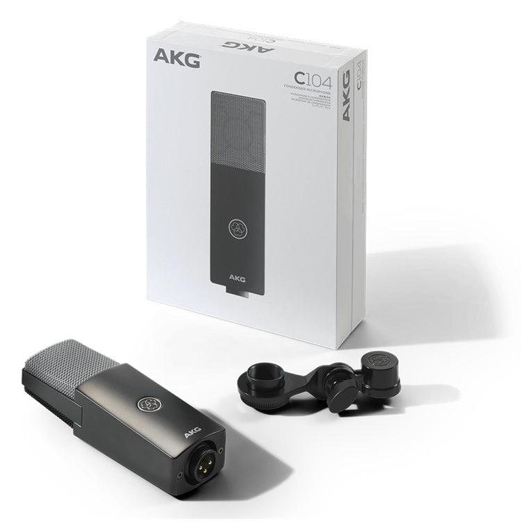 AKG C104 - LARGE DIAPHRAGM CARDIOID CONDENSER MICROPHONE