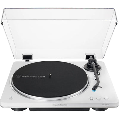 AUDIO TECHNICA LP70XBT-WS - AT AUTOMATIC BELT DRIVE TURNTABLE WITH BT & VM95C STYLUS