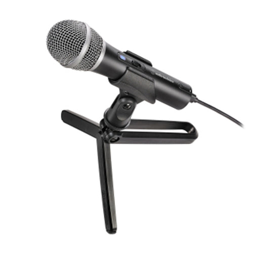 24-BIT USB AND XLR HANDHELD DYNAMIC MIC - WITH CABLES (USB-C