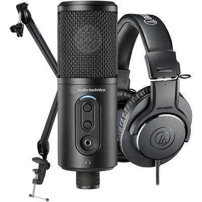 ATCREATORPK - AUDIO TECHNICA CREATION PACK INC ATR2500X M20X BOOM ARM TRIPOD & CABLE