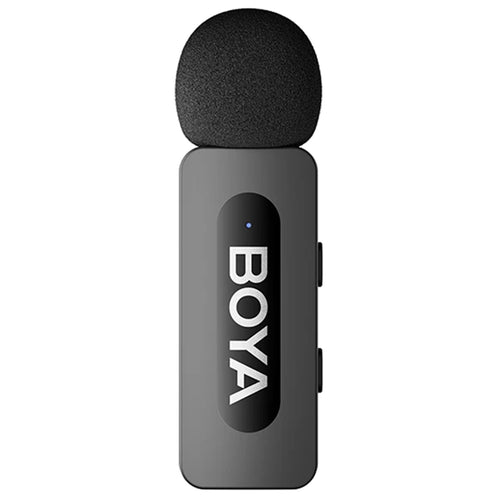 Boya BY-V20 (2.0) 2 x TX + 1 x RX Next-Gen Dual-Channel Wireless Microphone ( USB-C Plug)
