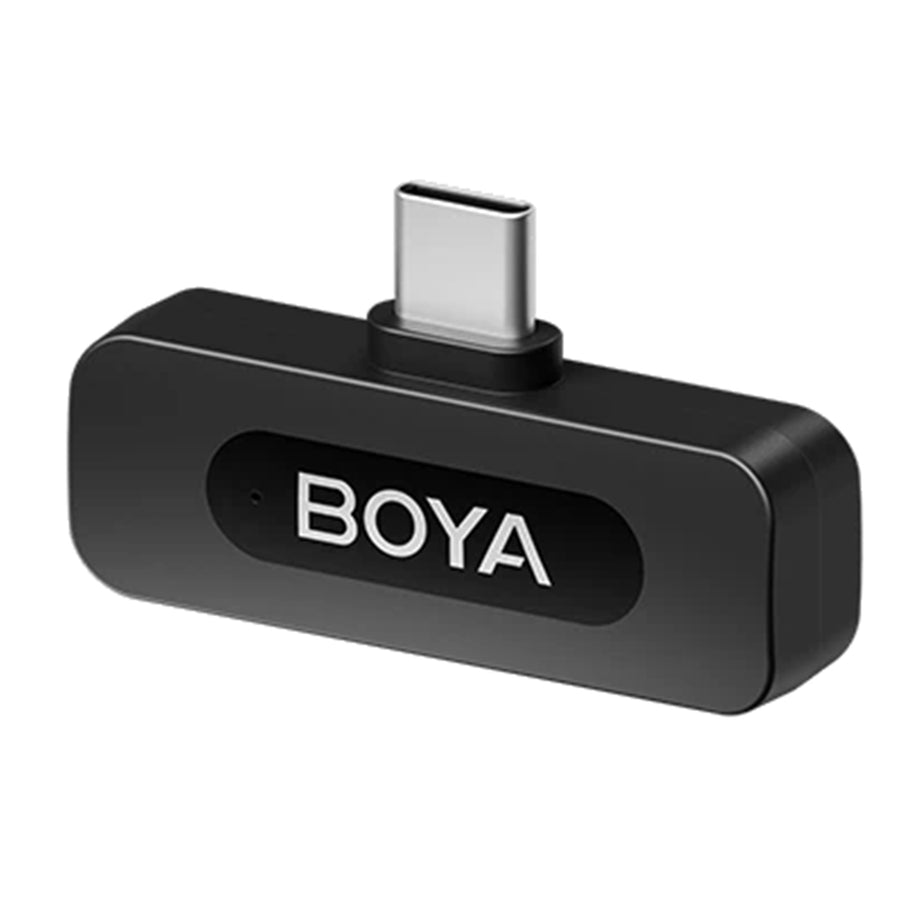 Boya BY-V20 (2.0) 2 x TX + 1 x RX Next-Gen Dual-Channel Wireless Microphone ( USB-C Plug)