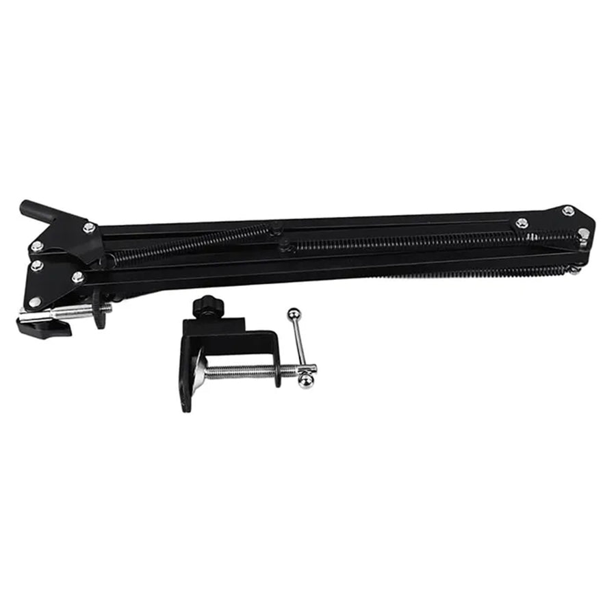 Boya Microphone Boom Arm, Table Microphone Arm Stand Adjustable & Foldable for Streaming/Podcast/Video Gaming/Recording