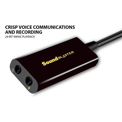 70SB173000000 - Creative Sound Blaster Play! 3 USB DAC Amp and Sound Card