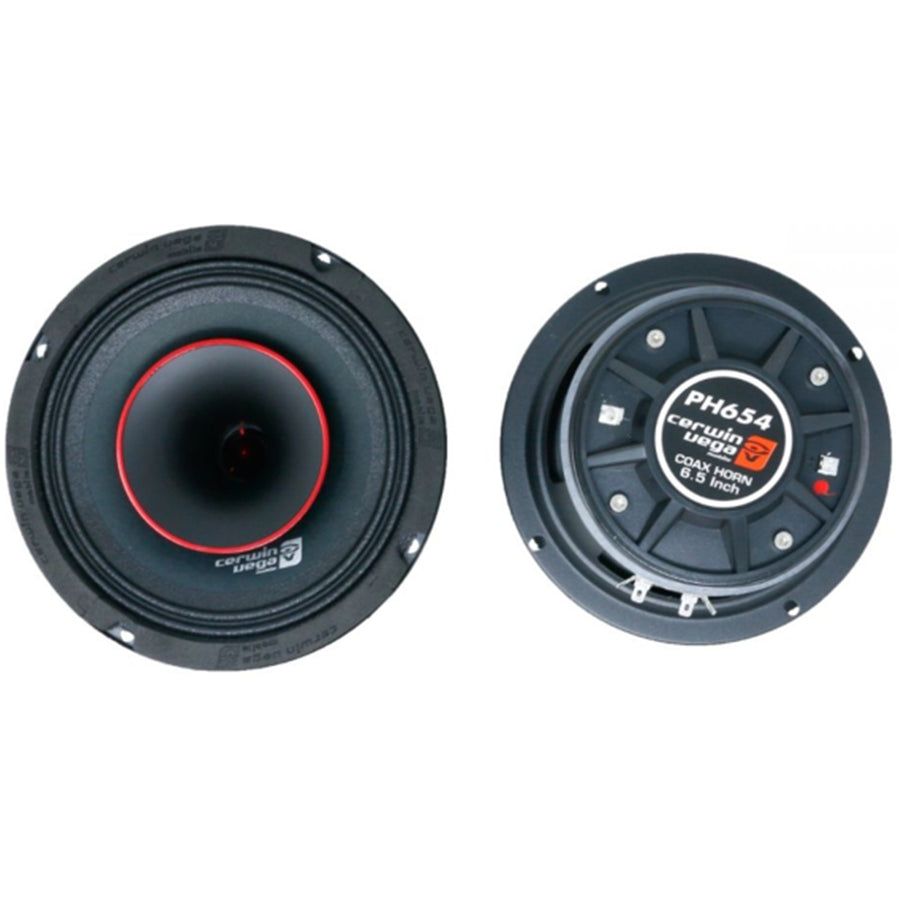 PH654 - CERWIN VEGA 6.5" SPEAKERS 300W PAIR PRO FULL RANGE CO-AX HORN