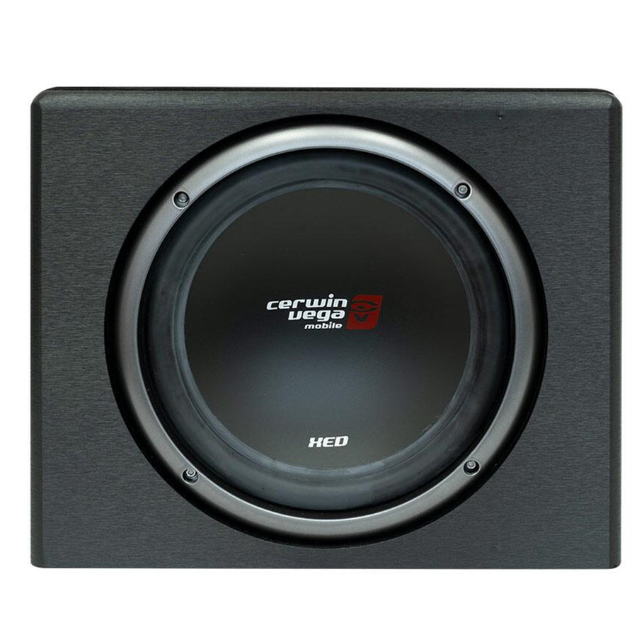 CERWIN VEGA 10" XED SERIES 4 OHM SVC SUBWOOFER ENCLOSURE 225W RMS / 800W MAX