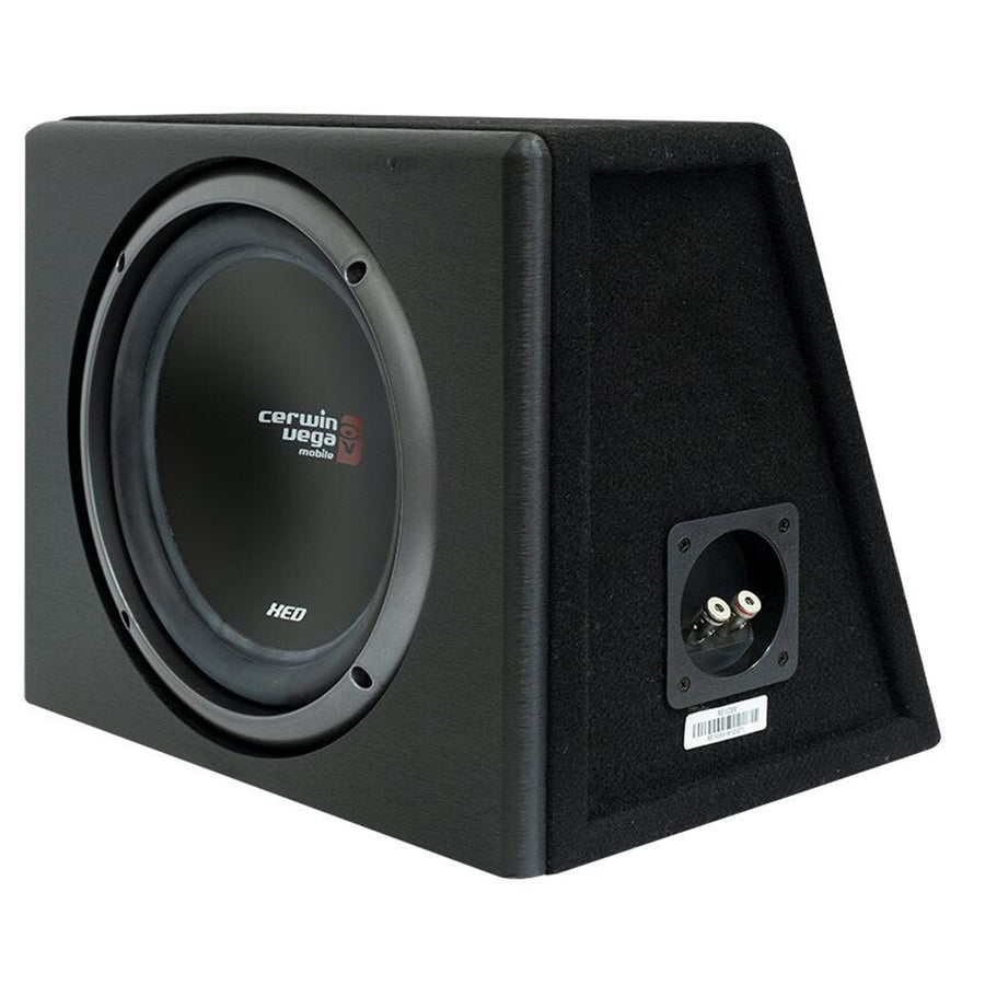 CERWIN VEGA 10" XED SERIES 4 OHM SVC SUBWOOFER ENCLOSURE 225W RMS / 800W MAX