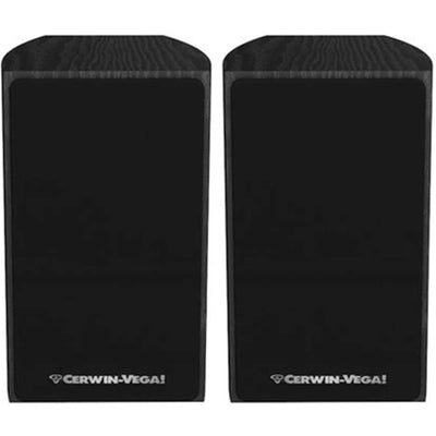 LA14B - CERWIN VEGA LA SERIES HOME AUDIO 4" 2-WAY BOOKSHELF SPEAKER BLACK 110W MAX PAIR